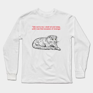 Shakespearean Cats (No.3) Long Sleeve T-Shirt